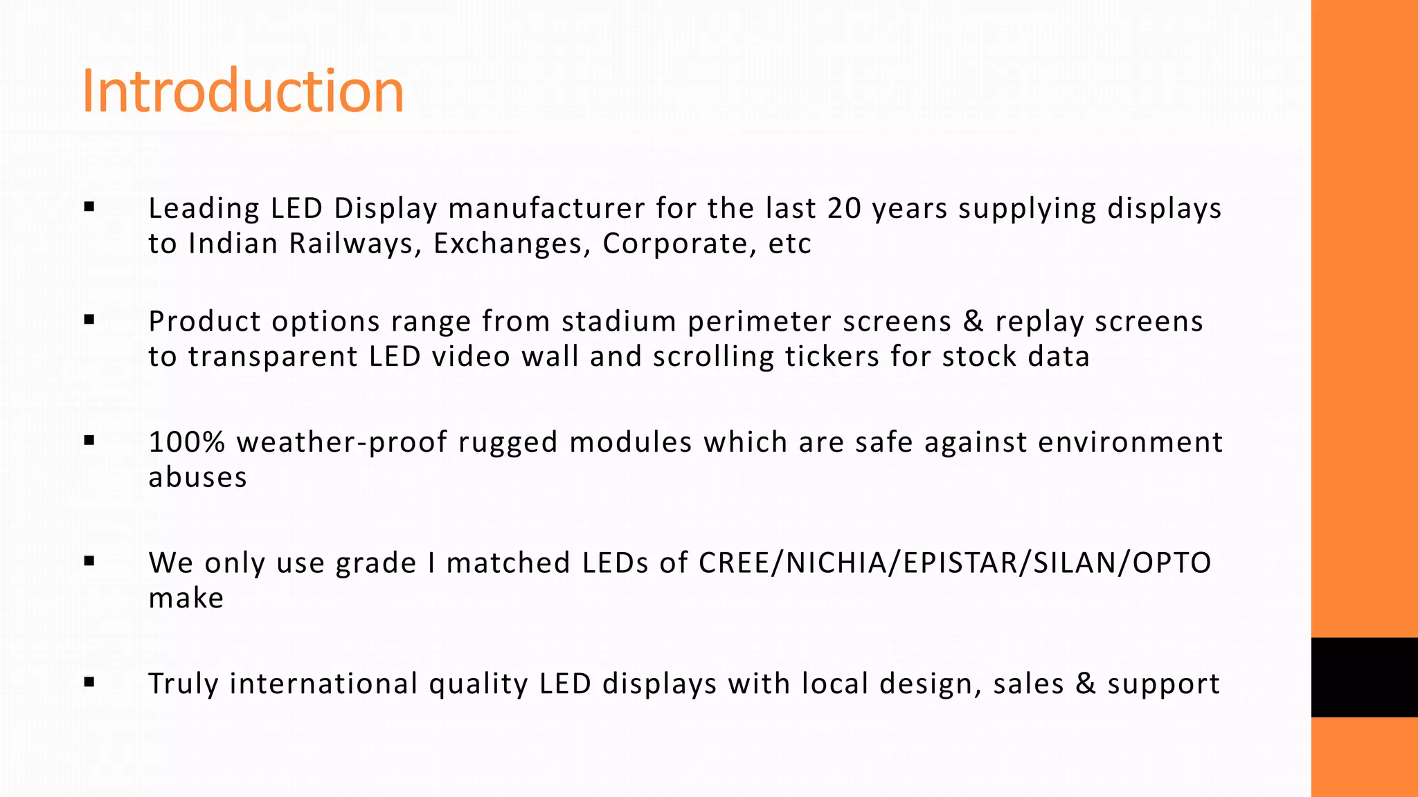 LED Video Walls | PPTX