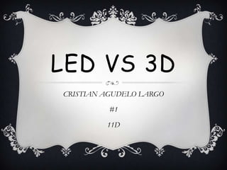 LeD Vs 3D CRISTIAN AGUDELO LARGO #1 11D 