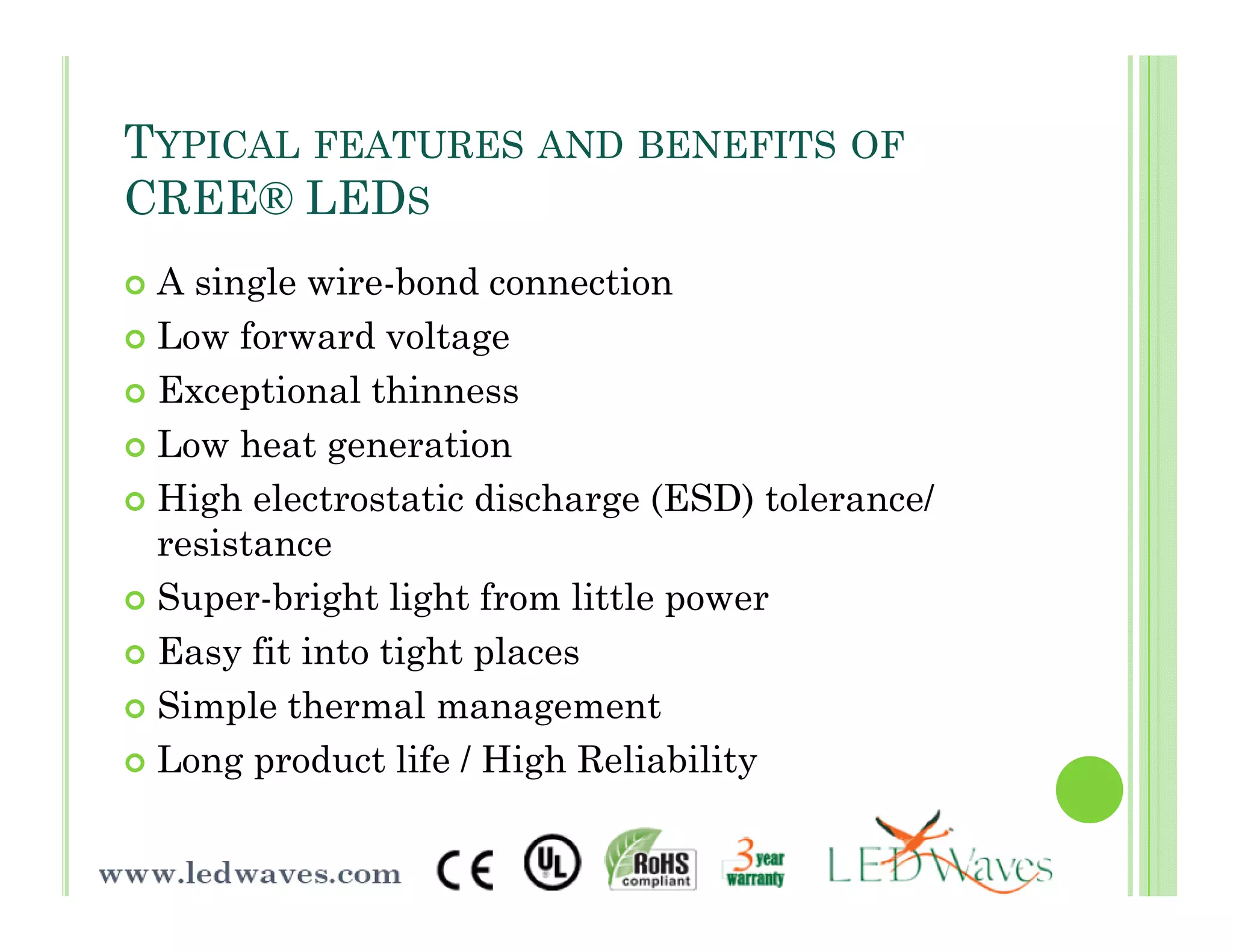 Led Waves Product Presentation | PDF