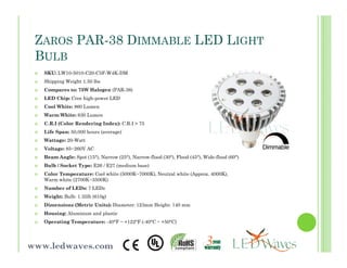 Led Waves Product Presentation | PDF