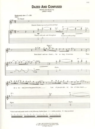 Led Zeppelin 1 off the record