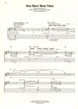 Led Zeppelin 1 off the record