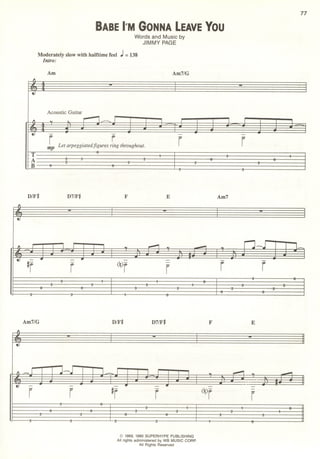 Led Zeppelin 1 off the record