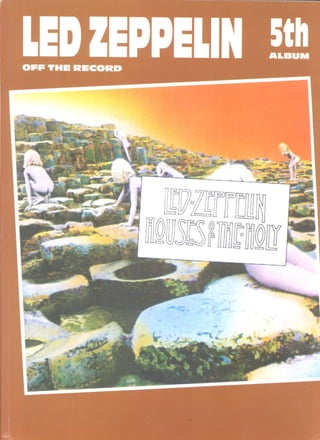 Led Zeppelin Houses Of The Holy off  the record  