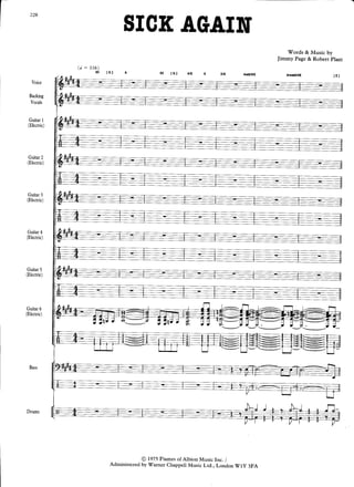 Led Zeppelin Physical Graffiti off  the record   