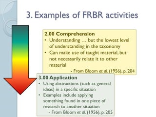 FRBR, conceptual knowledge, and Harry Potter: change and innovation in ...