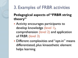 FRBR, conceptual knowledge, and Harry Potter: change and innovation in ...