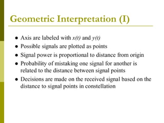 Geometric Interpretation (I)
 
