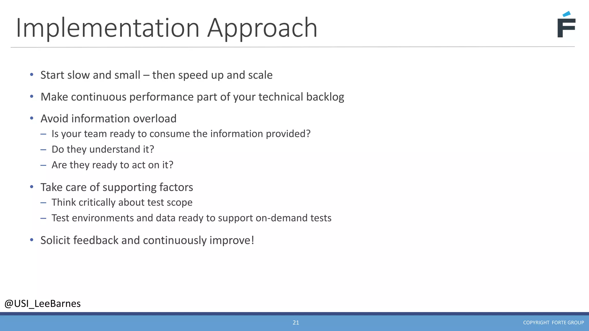 Continuous Performance Testing in DevOps - Lee Barnes | PDF