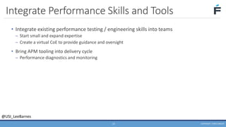Continuous Performance Testing in DevOps - Lee Barnes | PDF