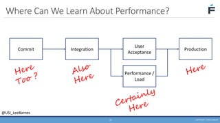 Continuous Performance Testing in DevOps - Lee Barnes | PDF