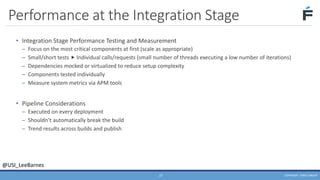 Continuous Performance Testing in DevOps - Lee Barnes | PDF