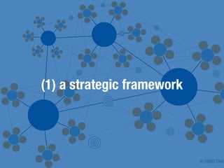 (1) a strategic framework




                            © 2009 Dac
 