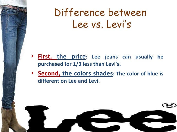 lee vs levi's