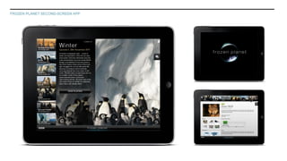 FROZEN PLANET SECOND-SCREEN APP