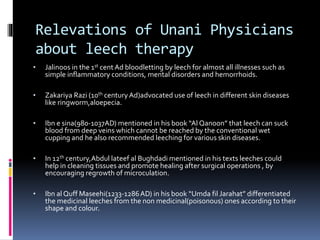 Irsal e Alaq (Leech Therapy)