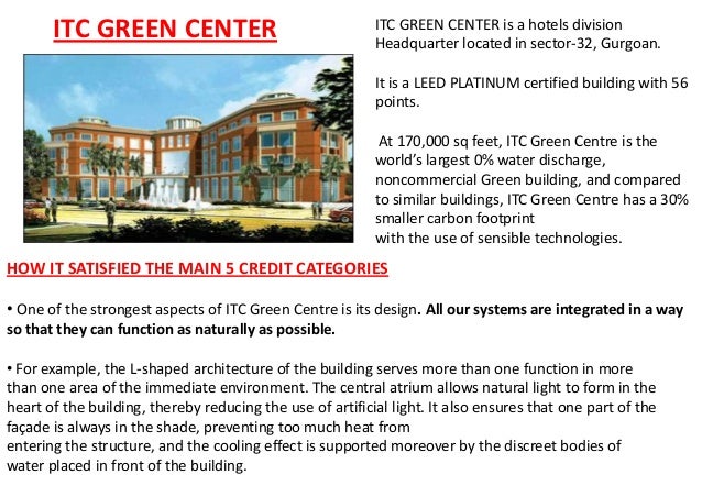 Itc green centre, gurgaon wikipedia image