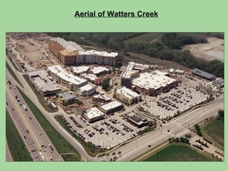 Aerial of Watters Creek 