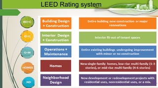 LEED Rating system
 