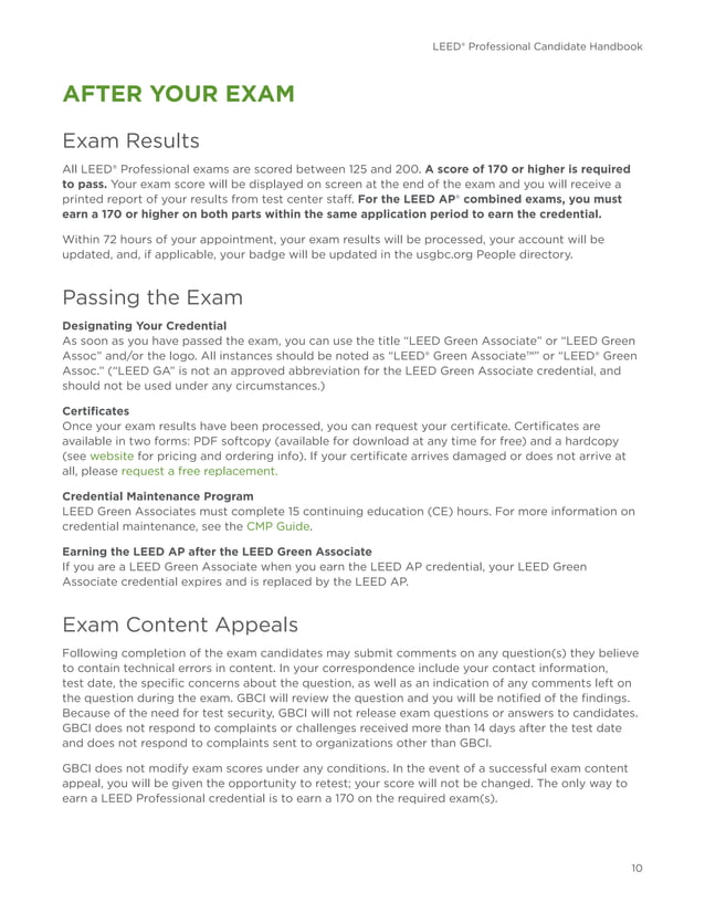 Leed v4-green-associate-candidate-handbook | PDF | Standardized Testing ...