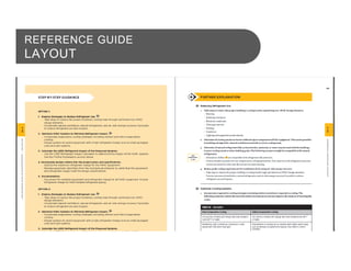 REFERENCE GUIDE
LAYOUT
 