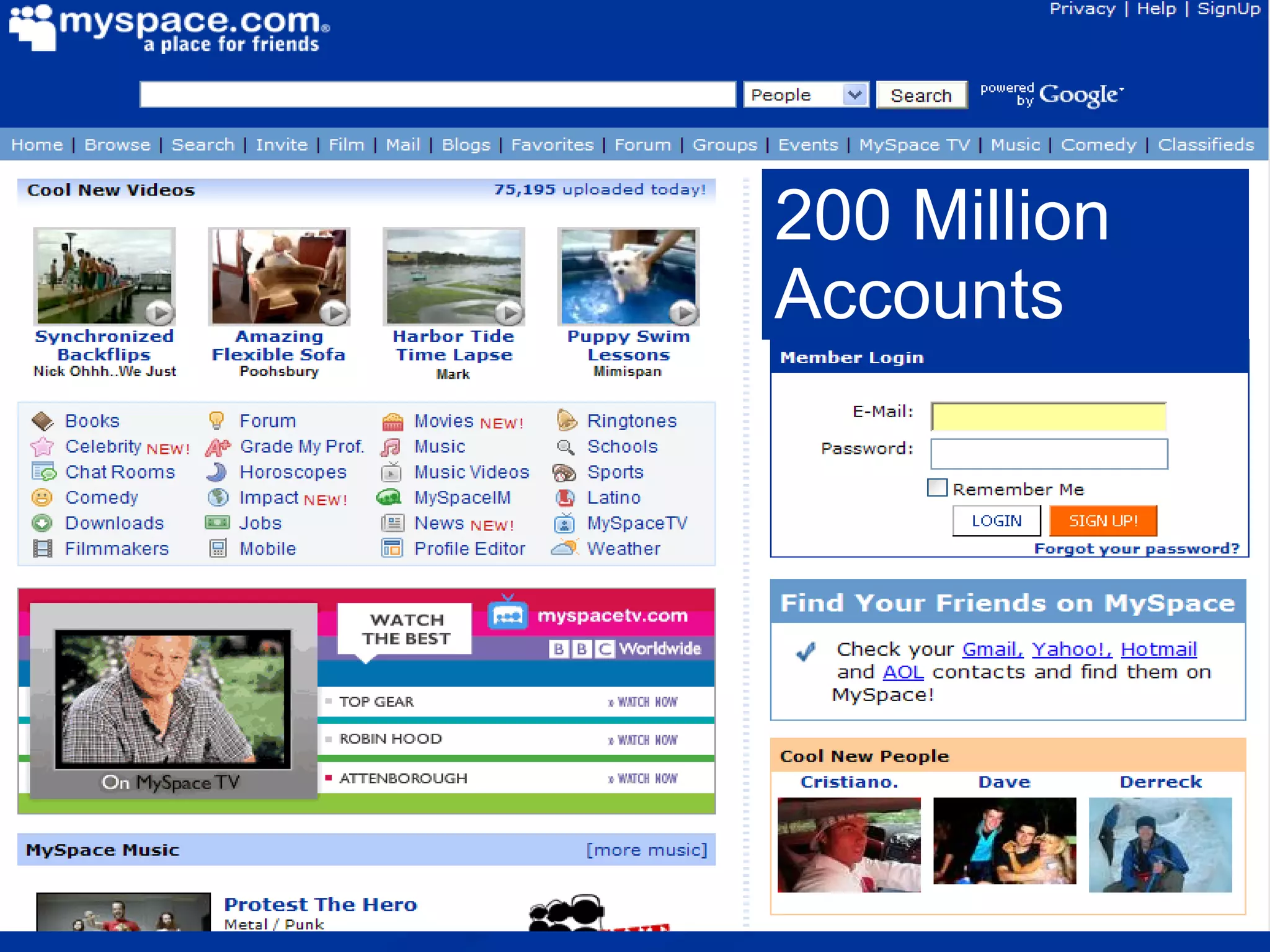 200 Million Accounts 