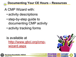 Maintaining Your LEED AP CredentialIf the primary and secondary specialty(ies) are not earned at the same time, the CMP requirement for the secondary specialty is prorated for the reporting period in which it was earned; the reporting period stays the same.