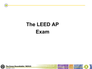 Why go for the LEED AP credential?Recognition