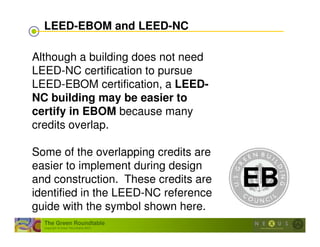 Intro to LEED EBOM | PDF