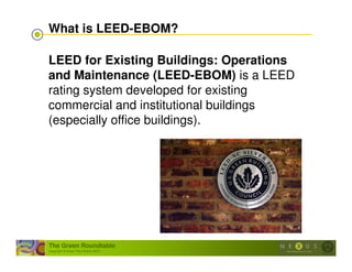 Intro to LEED EBOM | PDF