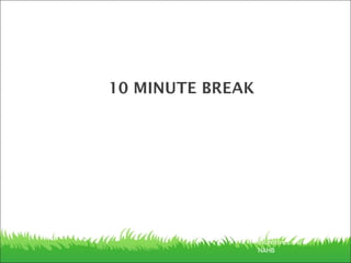 10 MINUTE BREAK
Incentives and
NAHB
 
