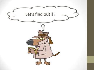 Let’s find out!!!
 