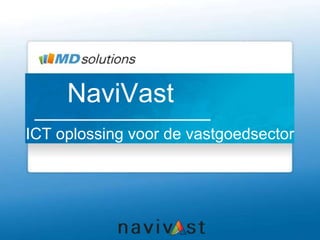 NaviVast ICT oplossing voor de vastgoedsector 