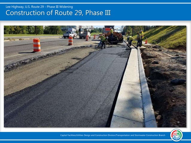 Lee Highway, U.S. Route 29 Phase III Widening | PPT