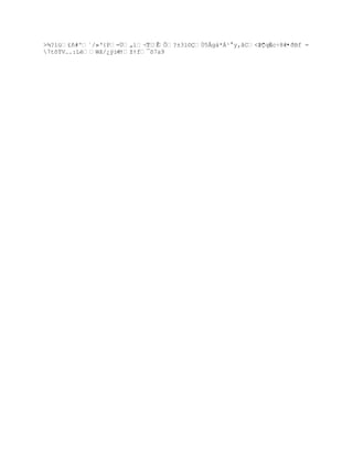 ¶?’ž¢•#ºª/»Ř{P=…„’~TÊ
                          Ò?±3l¨Ö5Âg‡*Á¹ y‚ˆC2ŗqÈ
                                                     %Ç Uc÷8#•ðBf =
7tšŸV….:LŽWˆ/¿ÿi8
                   -ŸţŸf¯š7a9
 