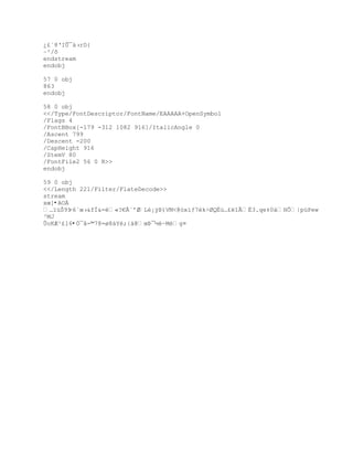 ¤j[Ŧ8Ê=O6=Õu¡.
              ;‰‘È_‡mKŤŽ›»Š‹ ²¥ USU-4·[«ž?” Ÿƒ}X
                               -ŕd                  Ŕd-
ISS²N‘cŨª·2KŖ2{¨ ? ¿'€ªSe}~‹my
                     -
endstream
endobj

60 0 obj
/Type/Font/Subtype/TrueType/BaseFont/EAAAAA+OpenSymbol
/FirstChar 0
/LastChar 1
/Widths[500 355 ]
/FontDescriptor 58 0 R
/ToUnicode 59 0 R

endobj

61 0 obj
/F1 50 0 R/F2 40 0 R/F3 55 0 R/F4 60 0 R/F5 45 0 R

endobj

62 0 obj
/Font 61 0 R
/XObject/Im15 15 0 R/Im4 4 0 R/Im5 5 0 R/Im6 6 0 R
/ProcSet[/PDF/Text/ImageC/ImageI/ImageB]

endobj

1 0 obj
/Type/Page/Parent 35 0 R/Resources 62 0 R/MediaBox[0 0 595
842]/Group/S/Transparency/CS/DeviceRGB/I true/Contents 2 0 R
endobj

12 0 obj
/Type/Page/Parent 35 0 R/Resources 62 0 R/MediaBox[0 0 595
842]/Group/S/Transparency/CS/DeviceRGB/I true/Contents 13 0 R
endobj

18 0 obj
/Type/Page/Parent 35 0 R/Resources 62 0 R/MediaBox[0 0 595
842]/Group/S/Transparency/CS/DeviceRGB/I true/Contents 19 0 R
endobj

21 0 obj
/Type/Page/Parent 35 0 R/Resources 62 0 R/MediaBox[0 0 595 842]/Annots[
24 0 R 25 0 R 26 0 R 27 0 R 28 0 R 29 0 R 30 0 R 31 0 R 32 0 R 33 0 R 34
0 R ]
/Group/S/Transparency/CS/DeviceRGB/I true/Contents 22 0 R
endobj

63 0 obj
/Count 3/First 64 0 R/Last 66 0 R

endobj
 