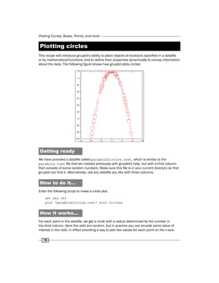 Gnuplot cookbook | PDF | Computing | Technology & Computing
