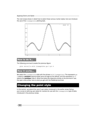Gnuplot cookbook | PDF | Computing | Technology & Computing