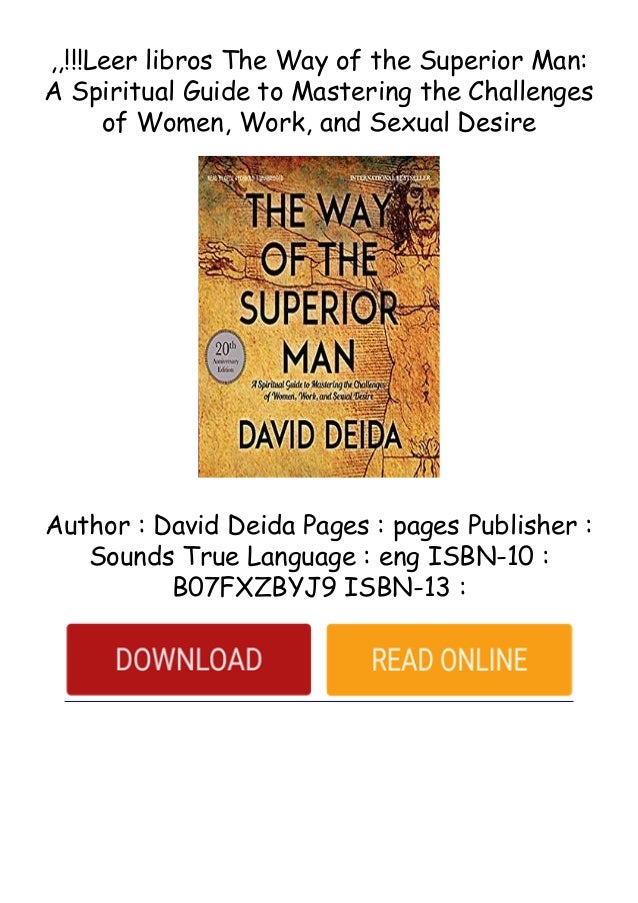 Leer Libros The Way Of The Superior Man A Spiritual Guide To Ma Leer Libros The Way Of The Superior Man A Spiritual Guide To Ma
