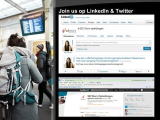 Join us op LinkedIn & Twitter 