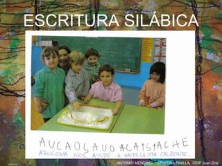 ESCRITURA SILÁBICA 