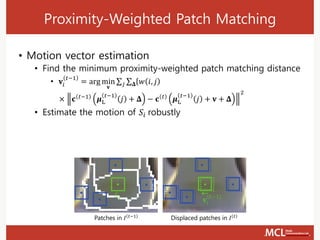 Temporal Superpixels Based on Proximity-Weighted Patch Matching | PDF