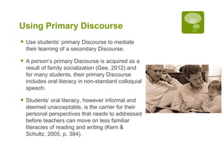 My Ideological Stance in Content Area Instruction | PPT