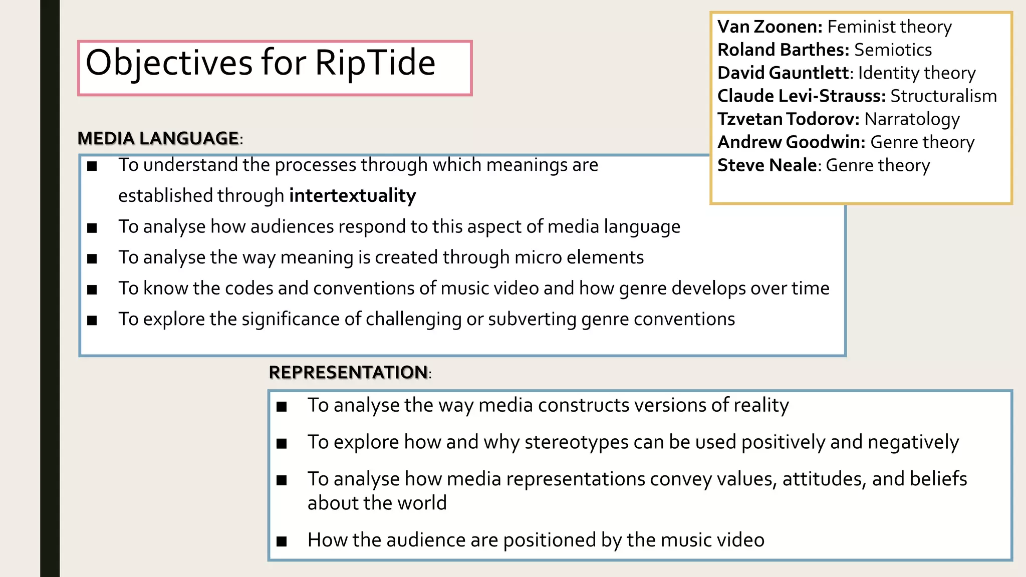 Leeson 9 Riptide Referential Codes | PPTX