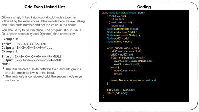 Leet Code May Coding Challenge - DataStructure and Algorithm Problems | PPT