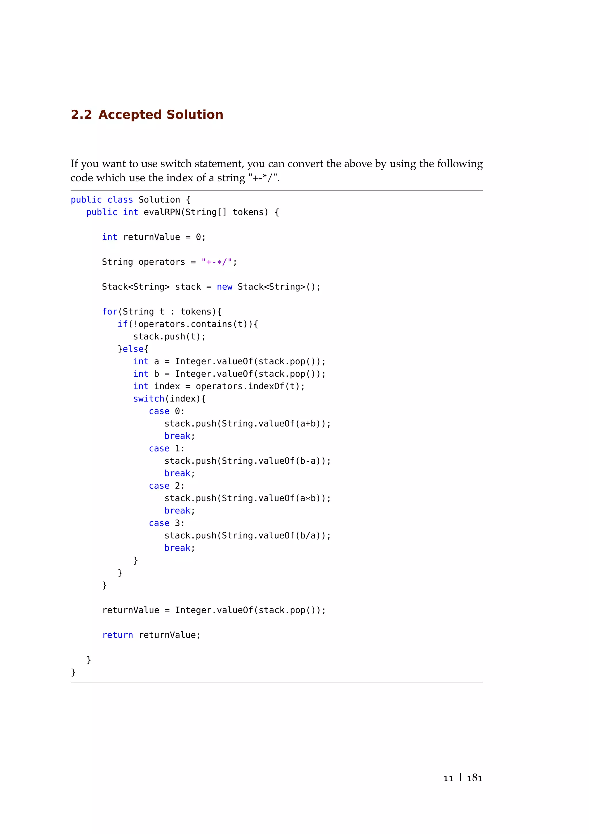 LeetCode Solutions In Java .pdf