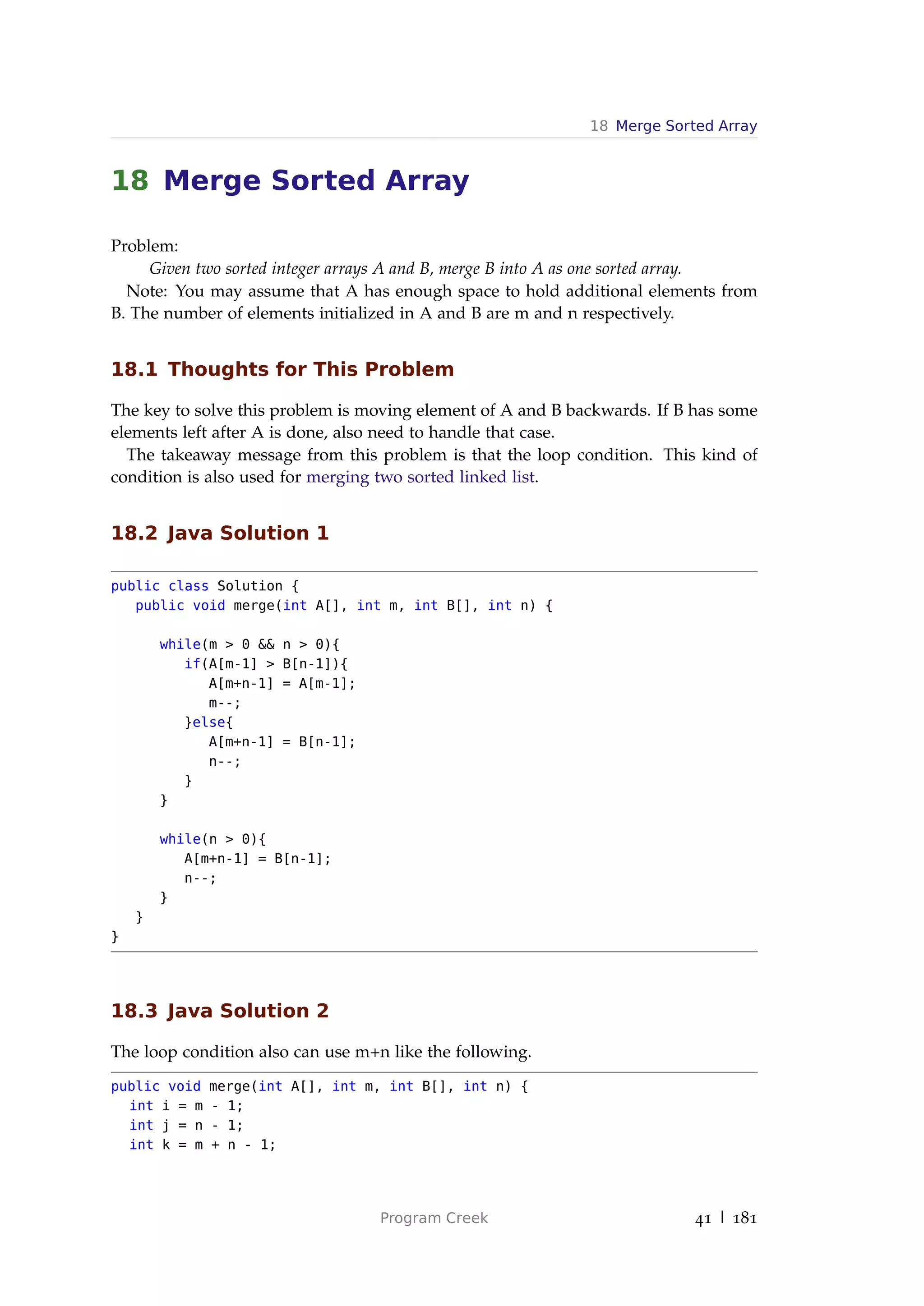LeetCode Solutions In Java .pdf
