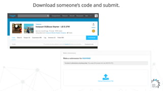 Download someone’s code and submit.
 