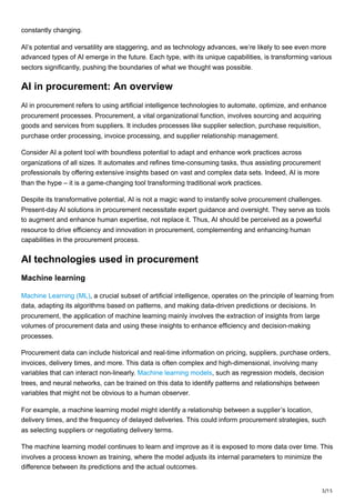 leewayhertz.com-AI in procurement Redefining efficiency through ...