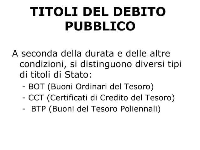 Le famiglie nel sistema ec. sintesi | PDF | Stocks and Bonds | Personal
